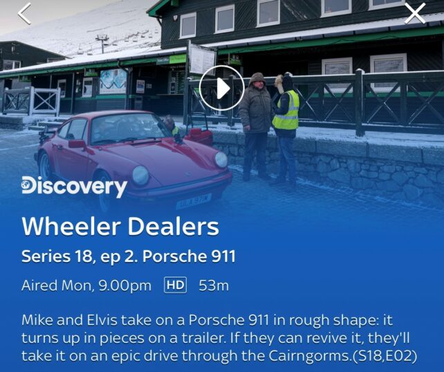 Tyneside On Wheeler Dealers – Discovery Channel